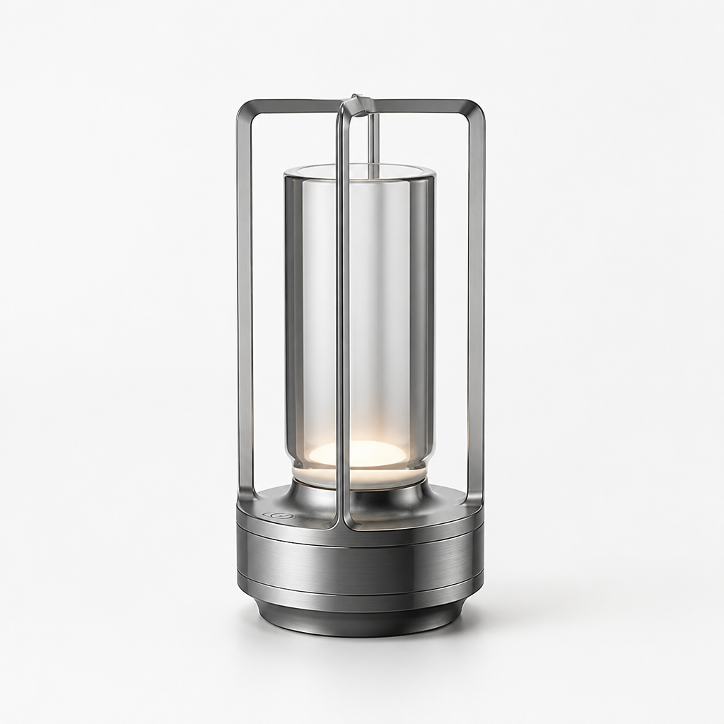 Touch-Control & USB-C Rechargeable Aluminum Table Lamp