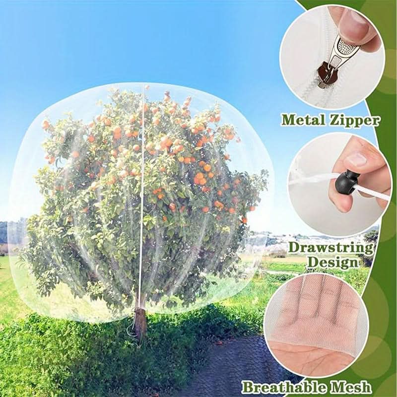 Airflow-Optimized Mesh Bags for Fruit Tree Defense