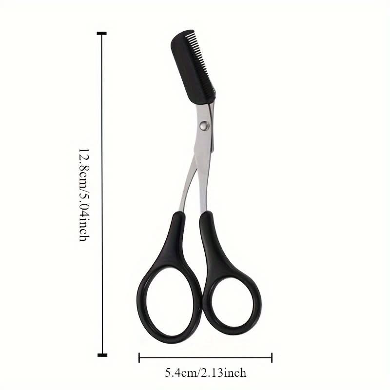 BrowPerfect – Precision Scissors with Mini Comb Trimmer