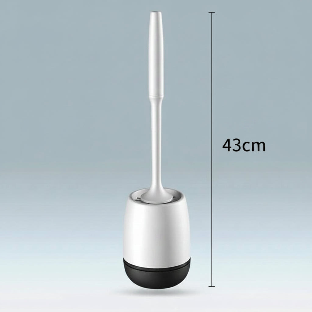 PureClean Silicone Toilet Cleaning Brush Set