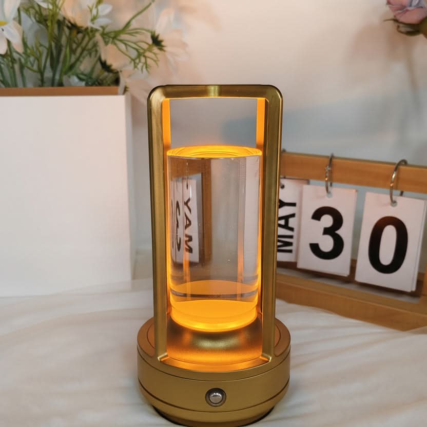 Heritage Glow – Portable Rechargeable Table Lamp
