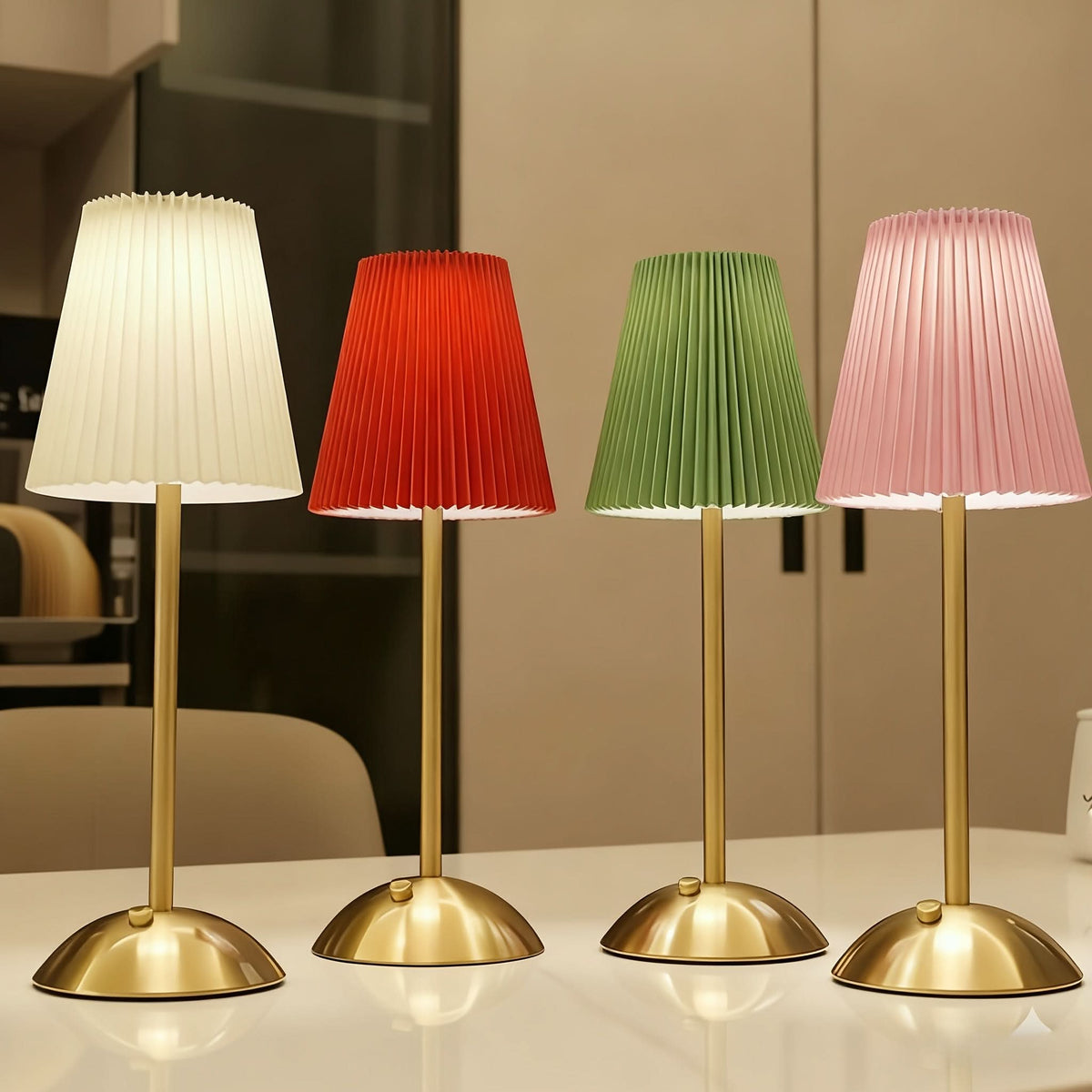 Versatile Rechargeable LED Table Lamp with Touch Control & 3 Lighting Options