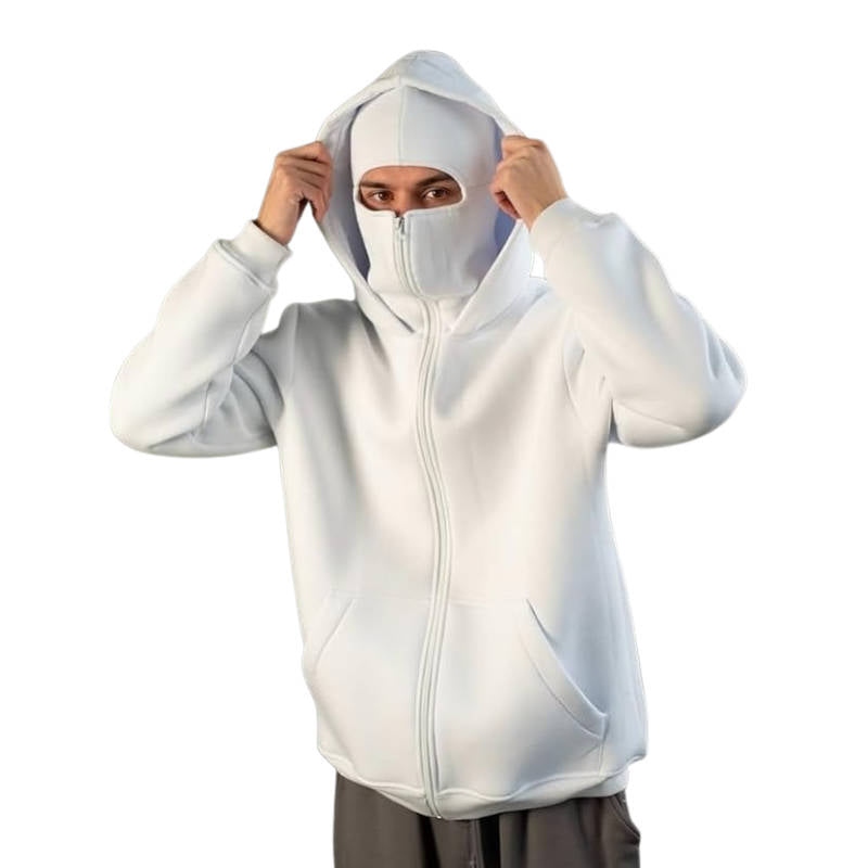 All-Weather Full Zip Balaclava Sweatshirt
