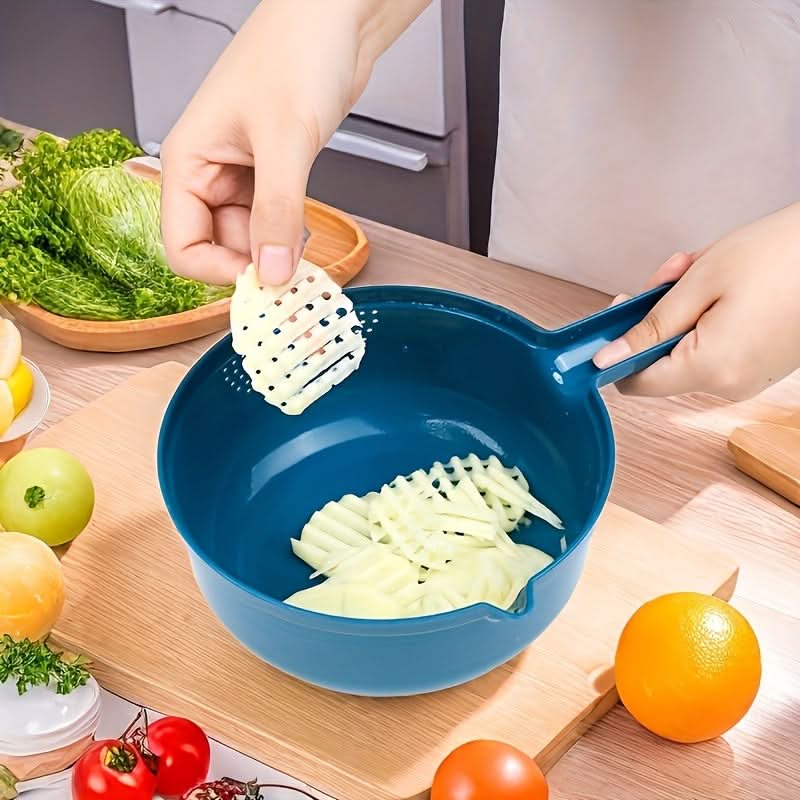 VeggieMaster Pro – 12-in-1 Kitchen Chopper & Slicer