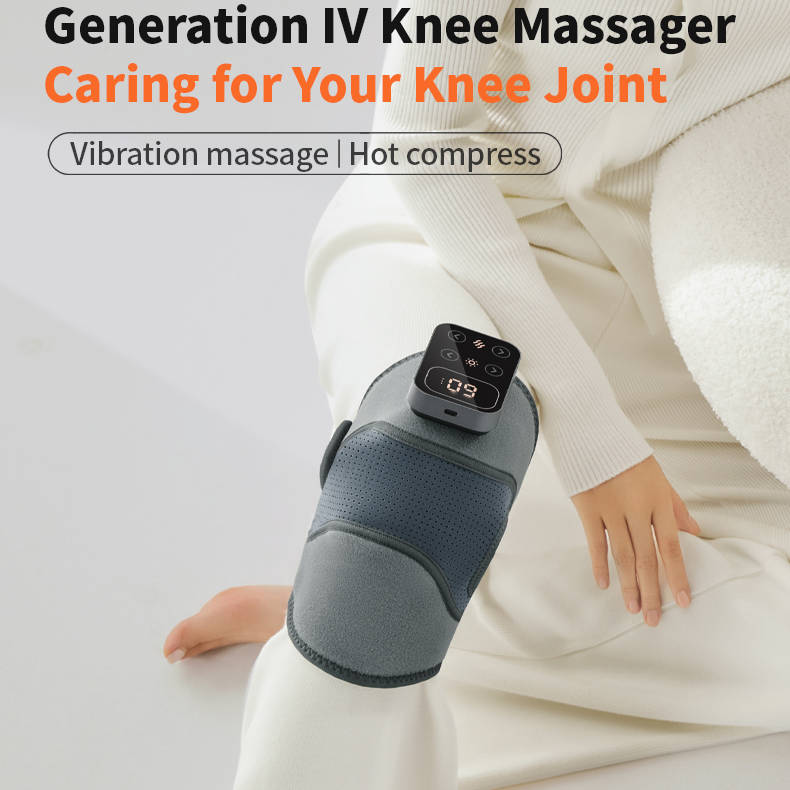 Wireless Knee Comfort Device with Soothing Heat & Vibration
