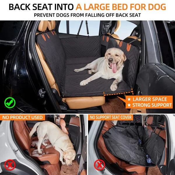 Ultimate Dog Car Seat Protector with Comfort Base