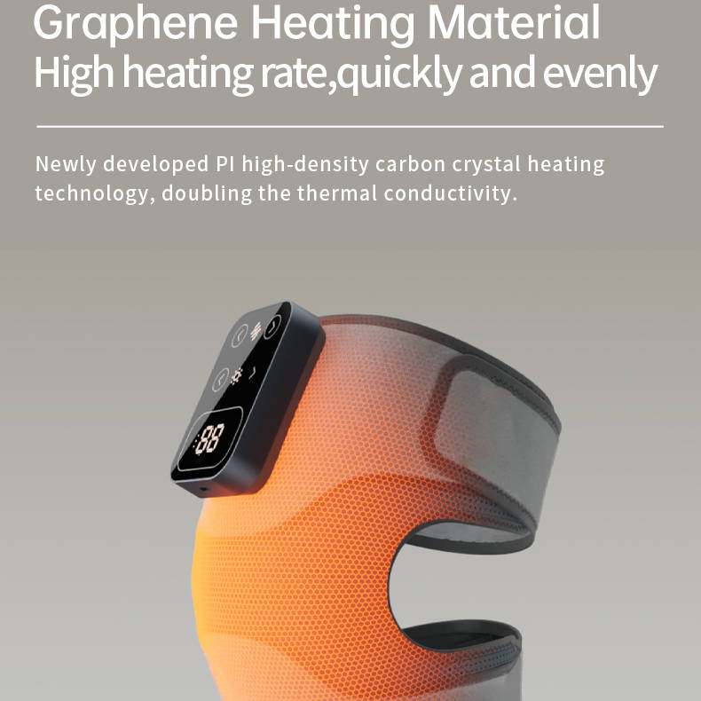 Wireless Knee Comfort Device with Soothing Heat & Vibration