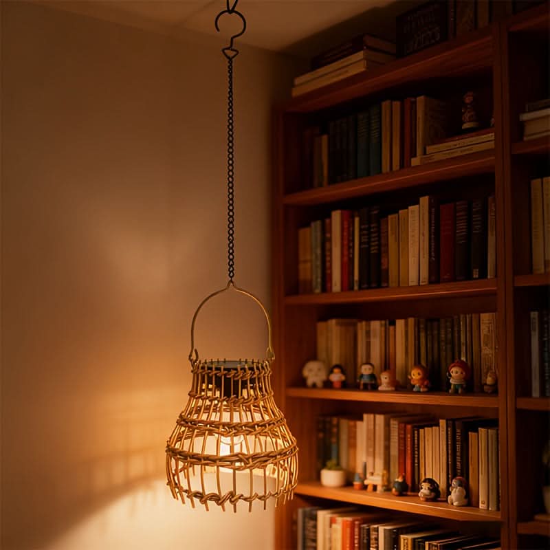 RadiantGlow – Solar-Powered Hanging Garden Lantern