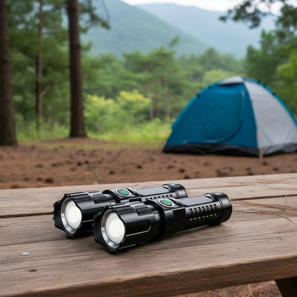 BrightBeam – Powerful Flashlight Duo for Adventures & Projects
