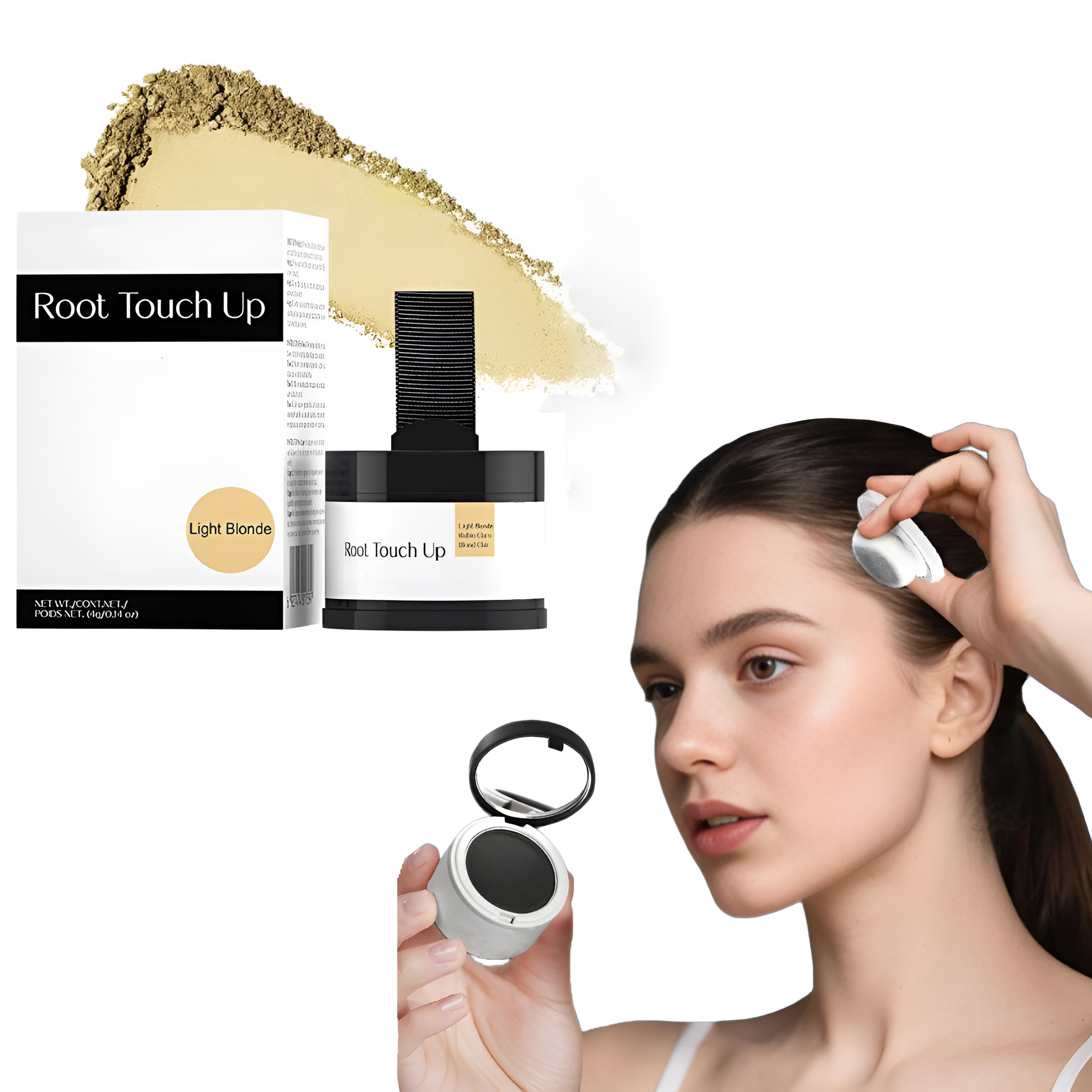 Revitalizing Hairline Powder for Fuller Locks