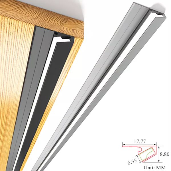 Sleek LED Under-Cabinet Lighting Strips for Effortless Ambiance