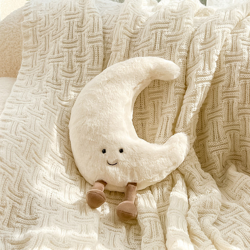 Celestial Dreams Plush Cushion – Cozy Velvet Pillow for Home