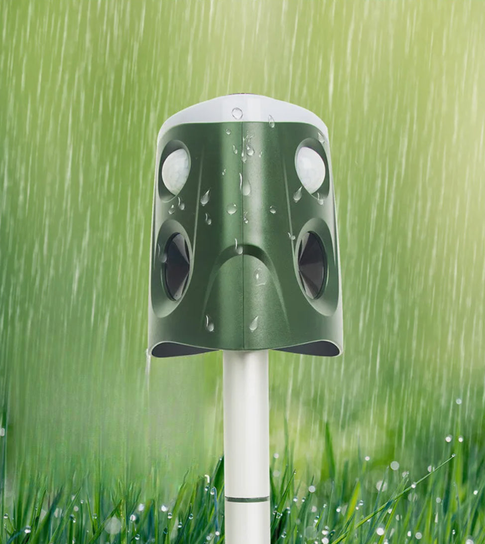 All-Around Animal Deterrent: 3-in-1 Ultrasonic Solution