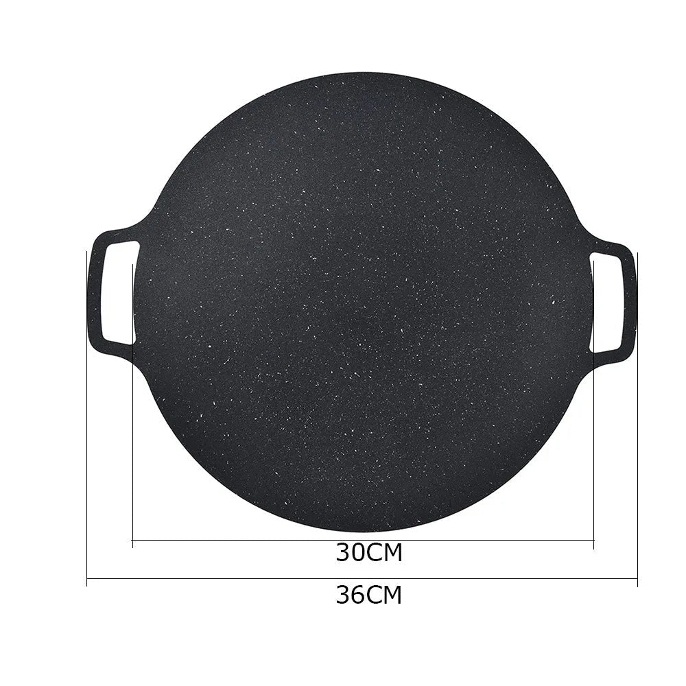 Versatile Non-Stick Cooking Pan for Indoor and Outdoor Use
