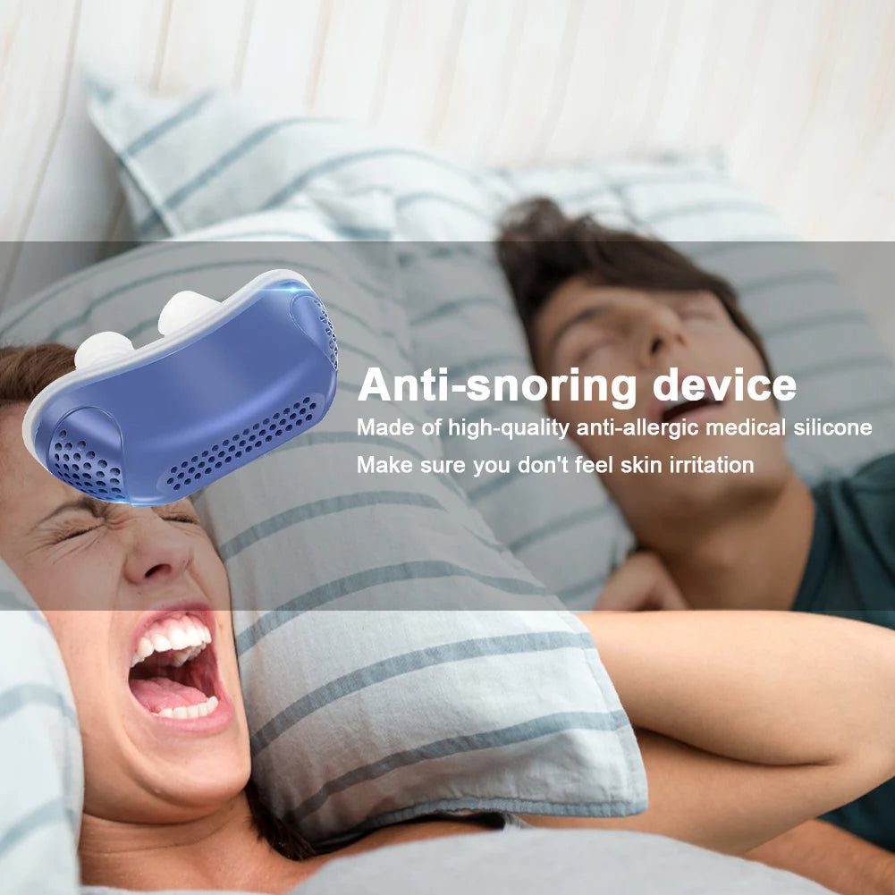 Comfort-Fit Snore Relief Device with Customizable Airflow