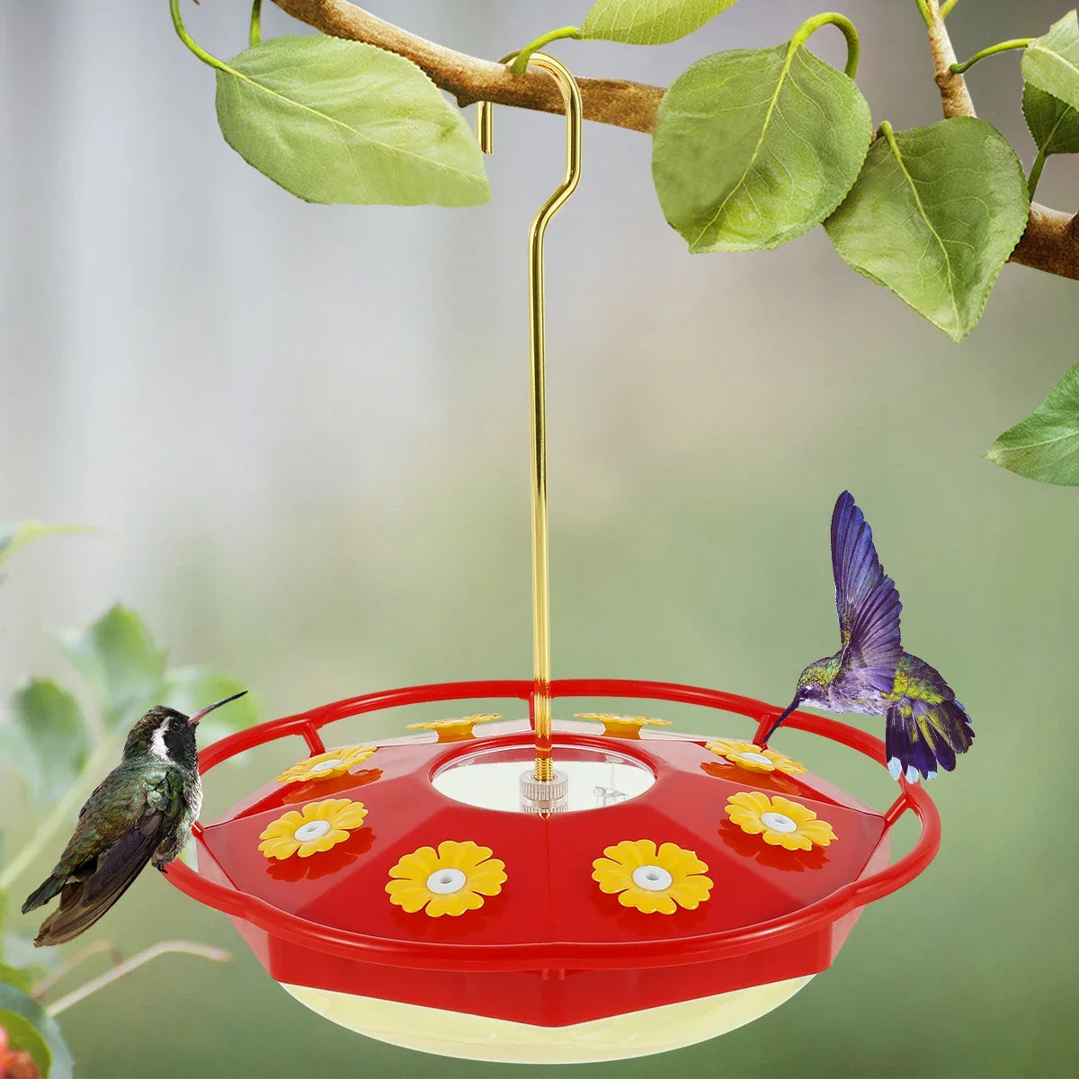 Vibrant Bloom Hummingbird Feeder
