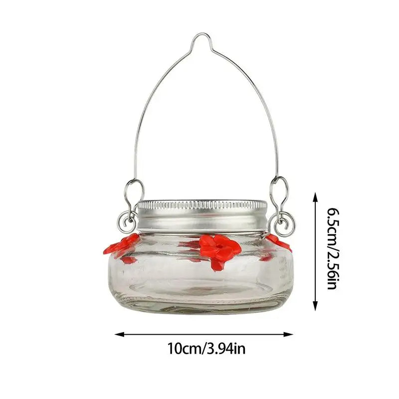 Charming Floral Hummingbird Dining Station