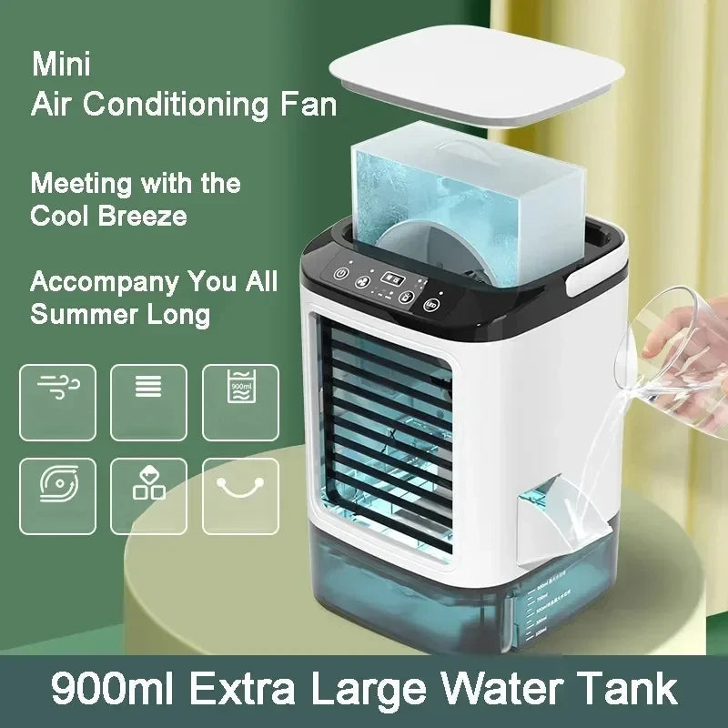 Compact 3-Speed Cooling Unit with Ultrasonic Technology
