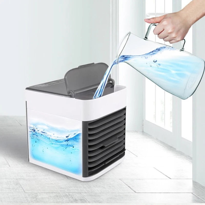 Compact USB-Powered Air Cooler for Home & Office Comfort