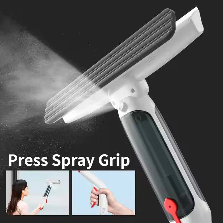 Extendable Glass Cleaner – 51" Telescoping Squeegee with Dual Head