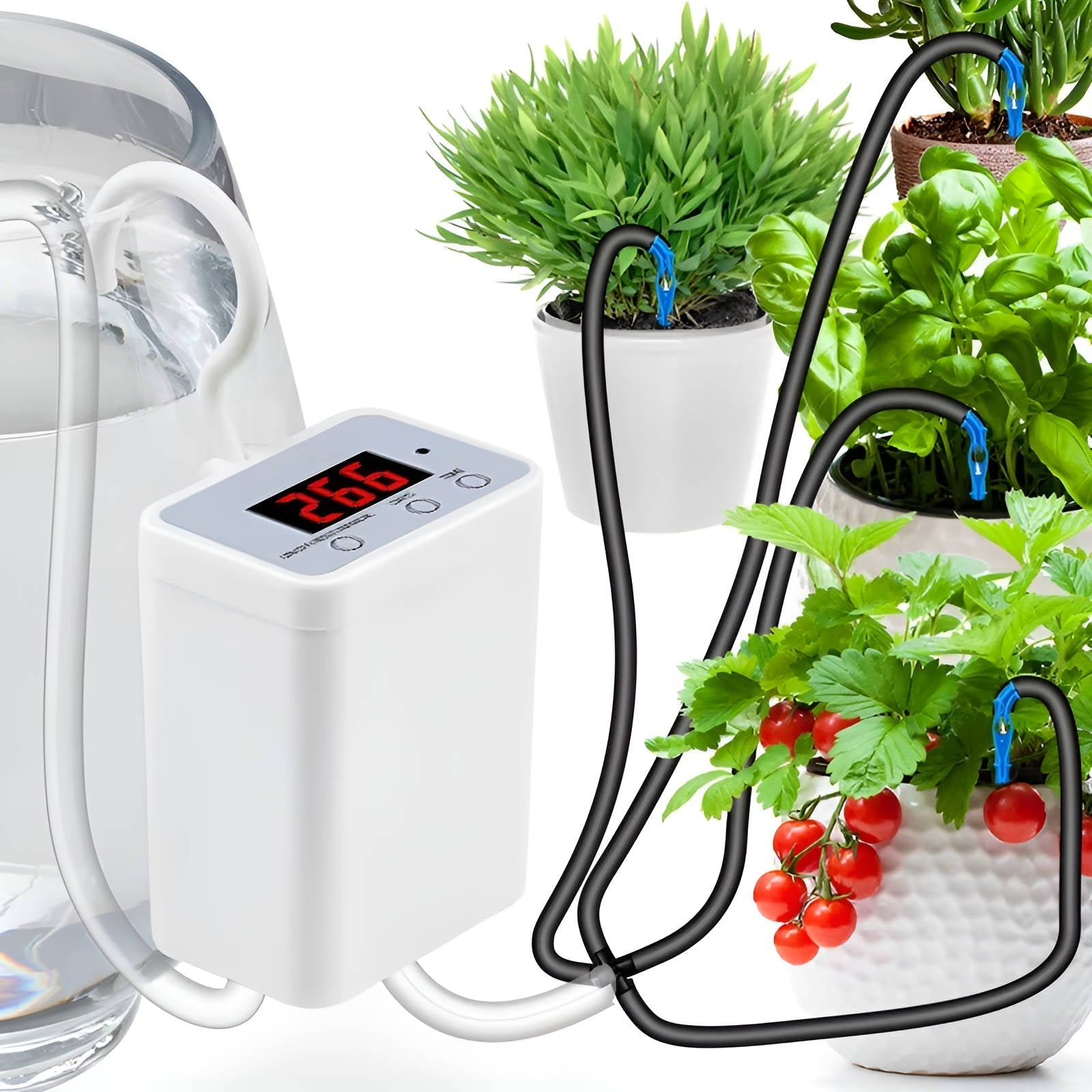 Smart Plant Hydration System with Adjustable Flow Control