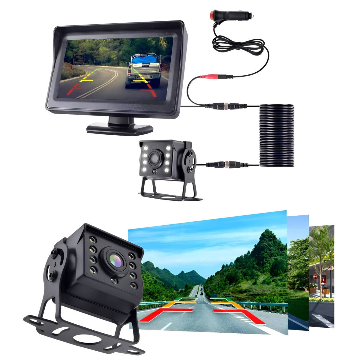 Smart Wireless Backup Camera for Vehicles
