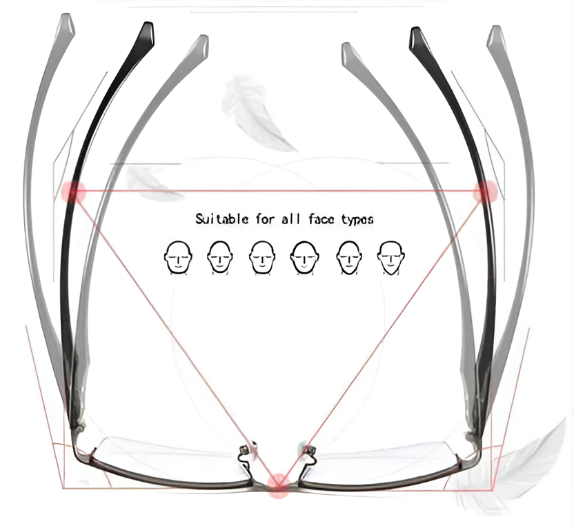 VisionFlex Adaptive Multifocal Eyewear – UV400 Photochromic Lenses