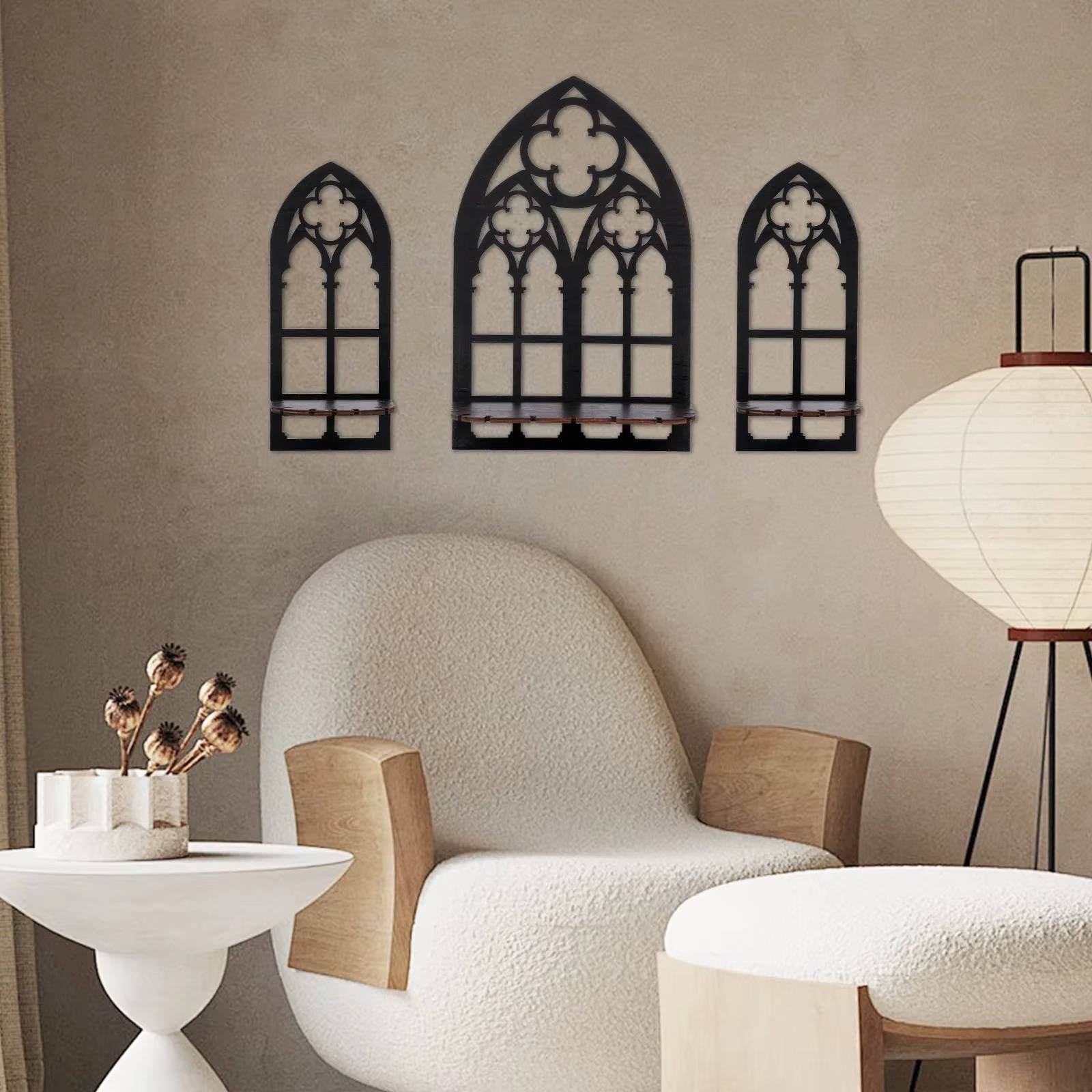Elegant Archway Wall Frames Set of Three