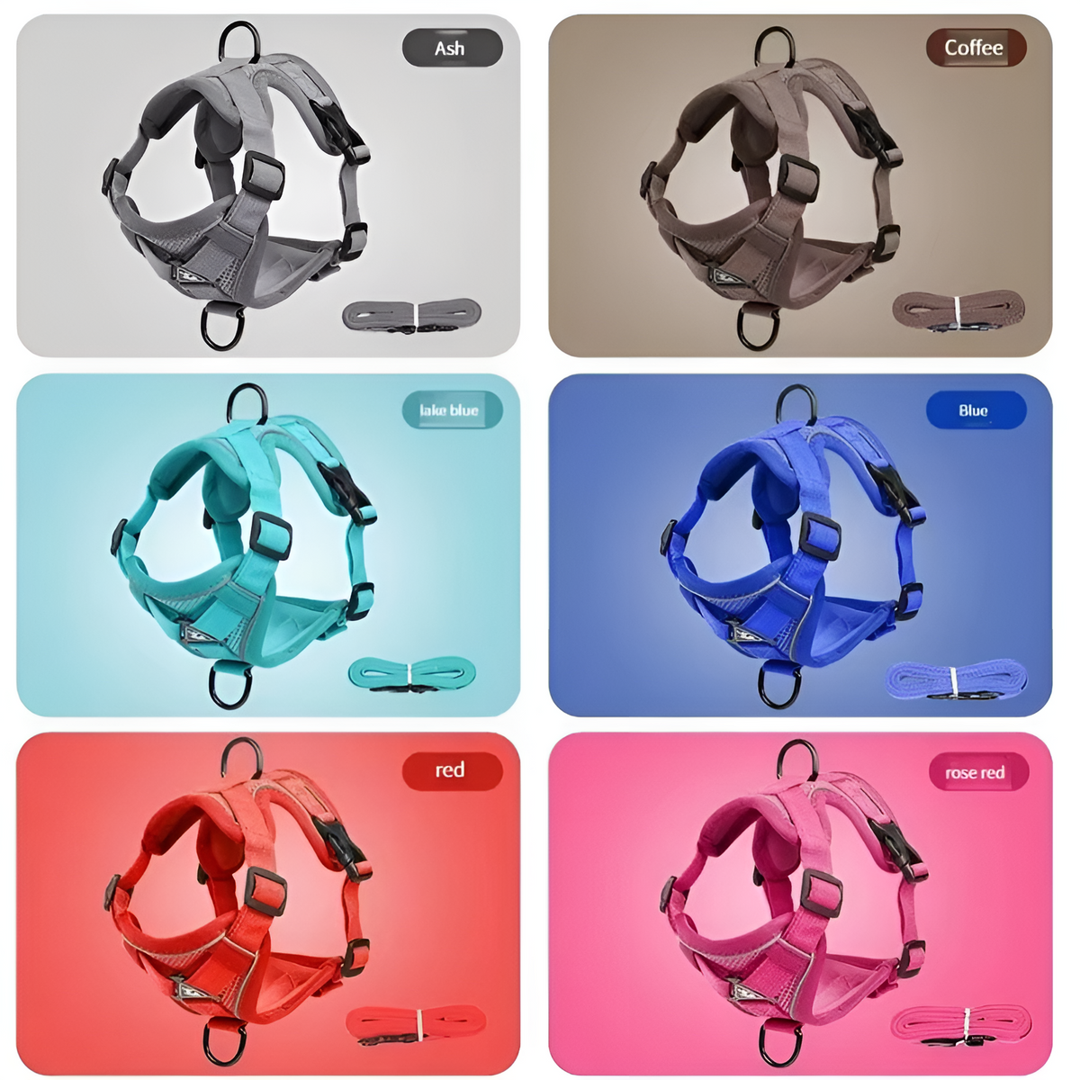 Comfort Fit Cat Harness and Leash Combo