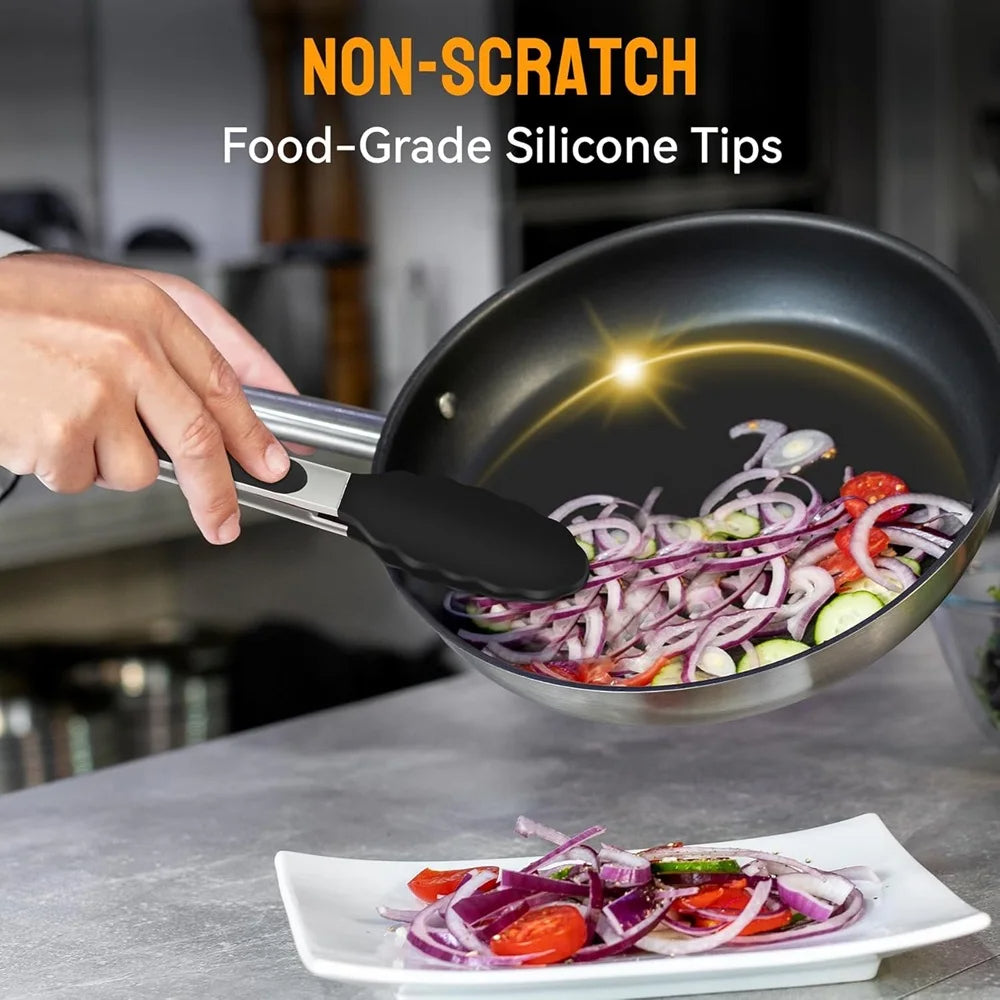 Essential Heat-Resistant Tongs Set for Every Kitchen
