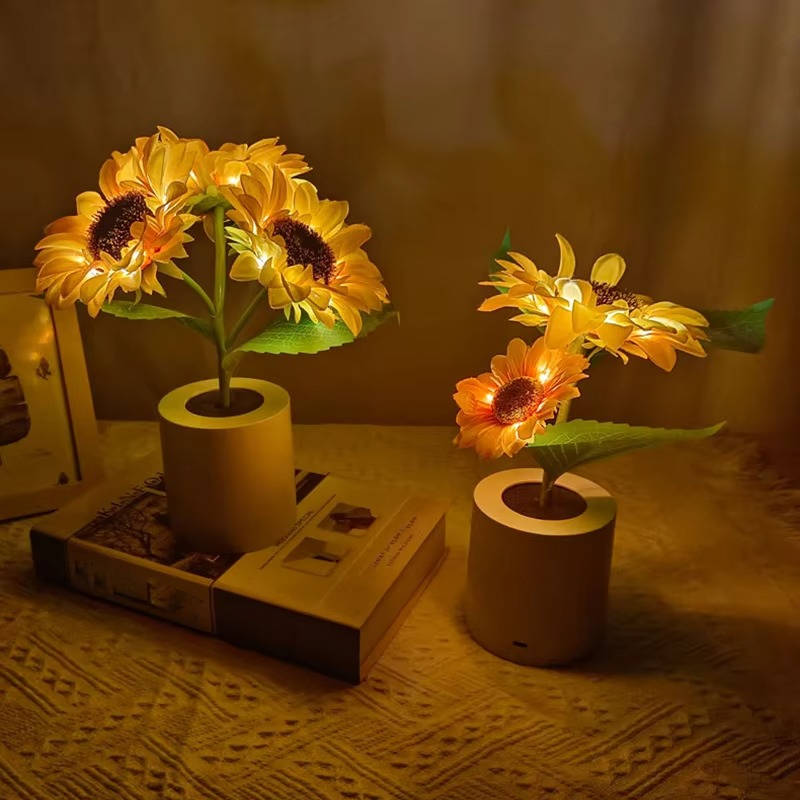 Cozy Blossom LED Night Light