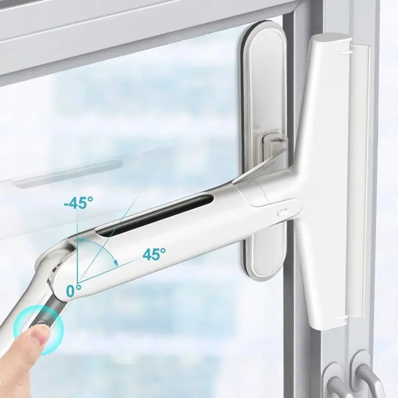 Streak-Free Window Cleaning Mop with Integrated Sprayer