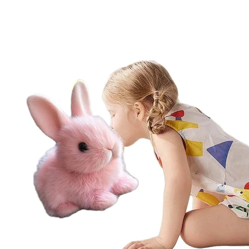 Lifelike Bunny Companion for Easter Celebrations