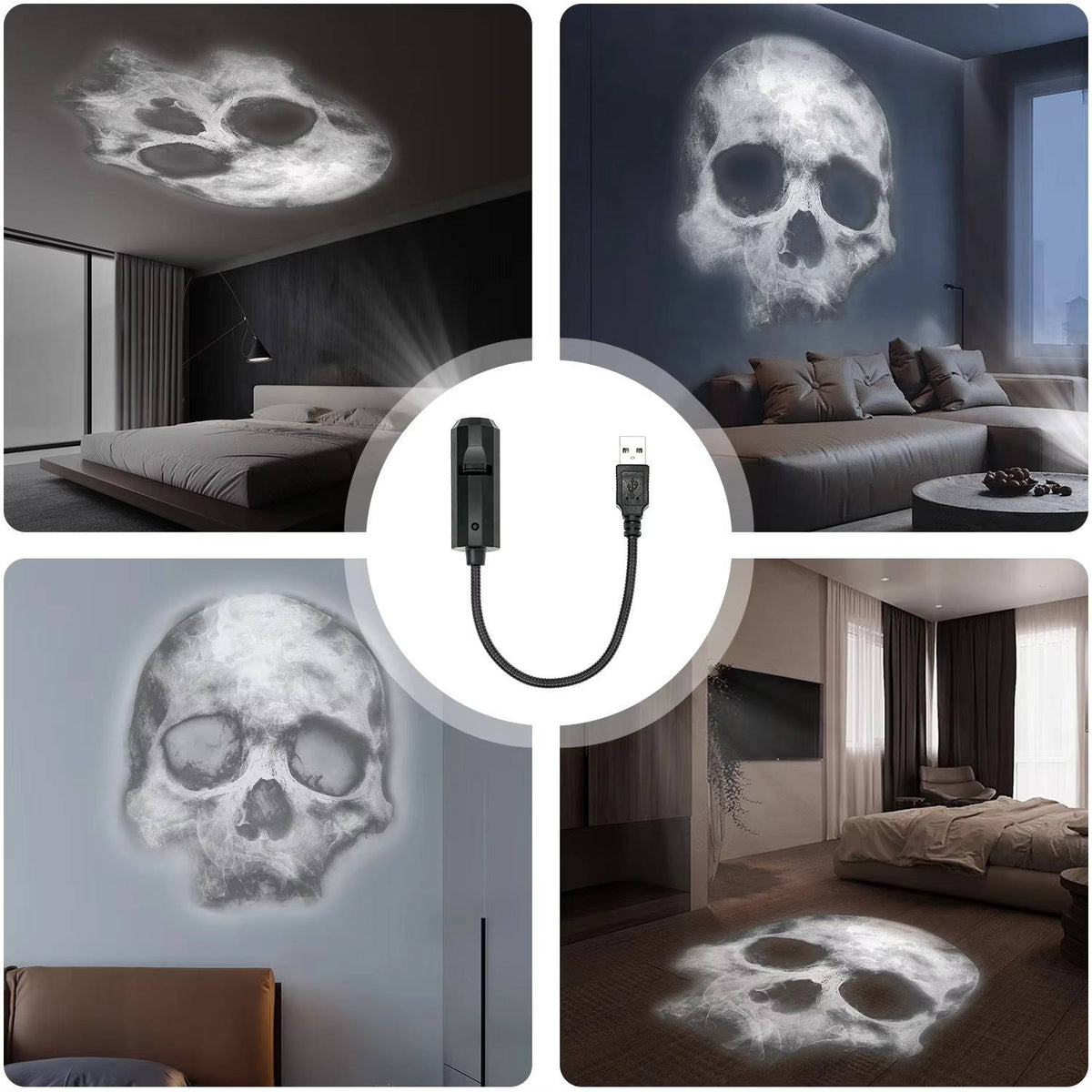 Spookify Your Space: Magical Halloween Light Projector