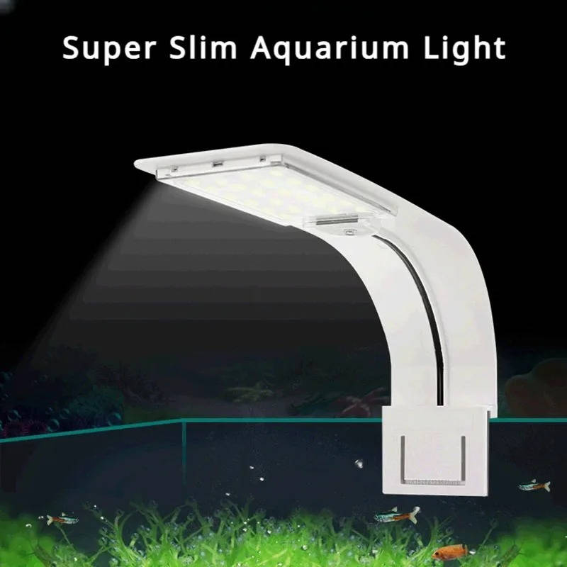 Ultra-Slim LED Aquarium Light for Vibrant Aquatic Life