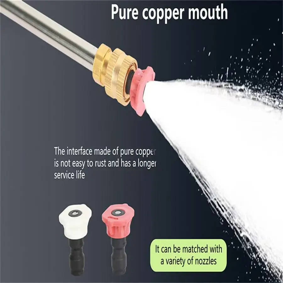 Rechargeable Portable Power Spray Gun for Effortless Cleaning