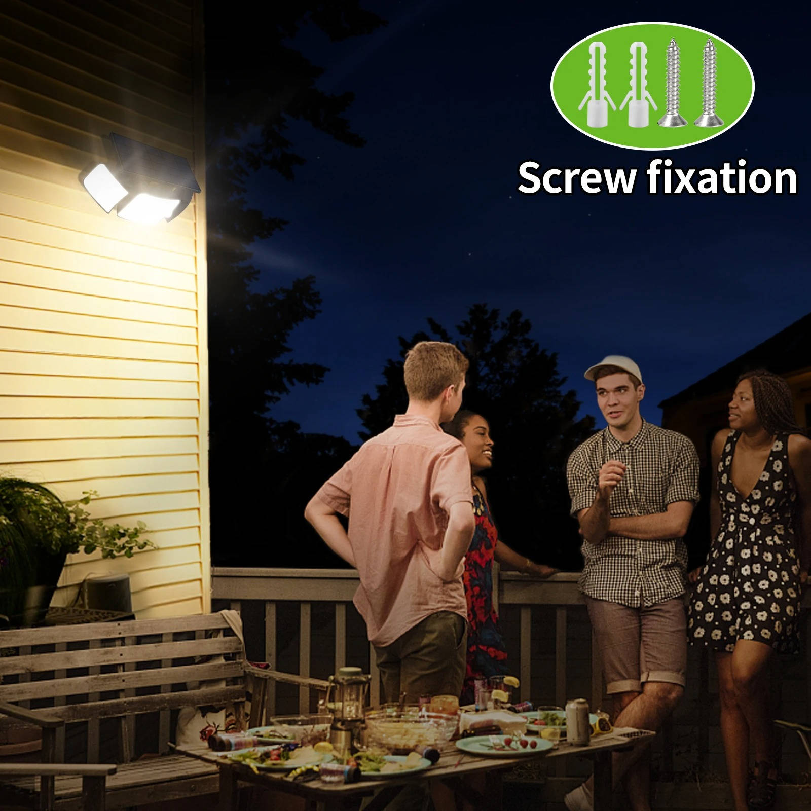 Illuminate Your Space: Solar Motion-Activated Flood Lights
