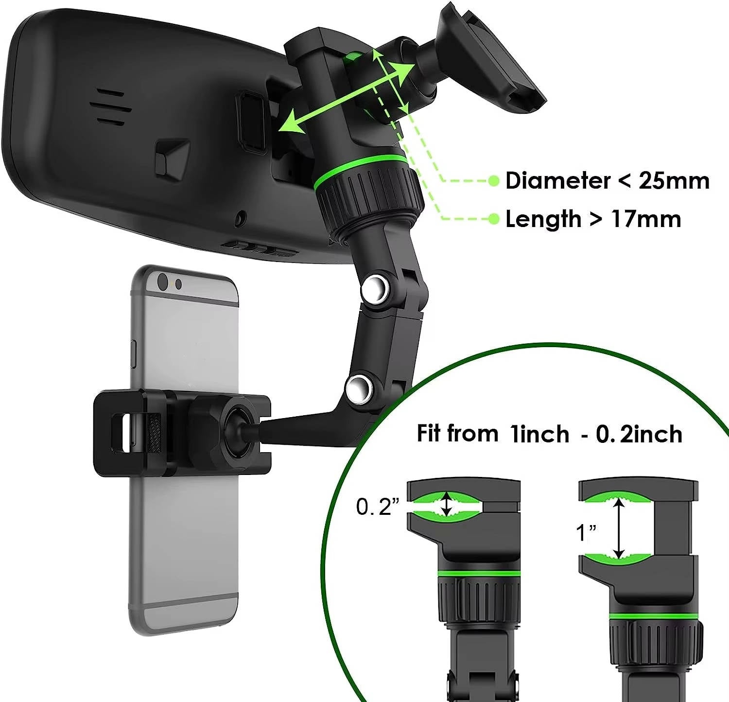 Versatile Car Phone Mount for Hands-Free Convenience
