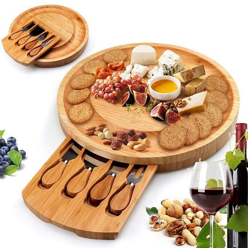 Sustainable Bamboo Serving Board for Stylish Entertaining