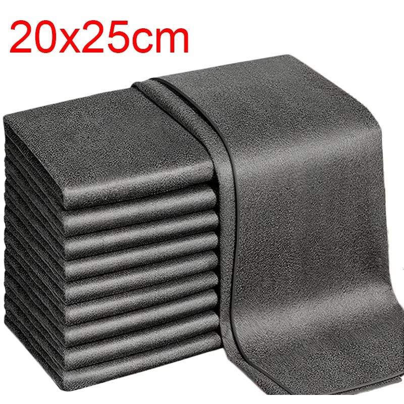 10-Pack Premium Microfiber Cleaning Cloths for Home & Auto