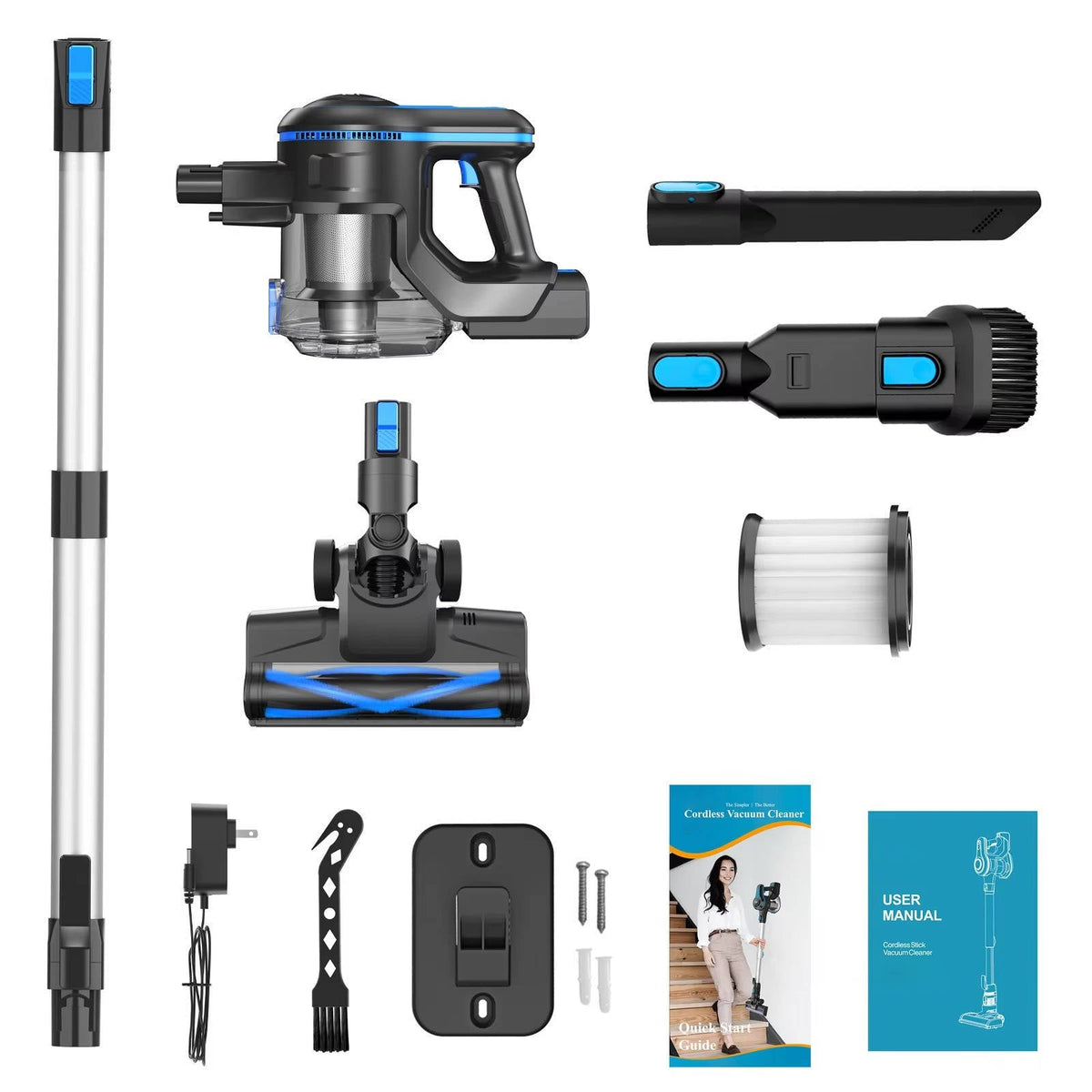 Wireless Home Cleaning Solution with Powerful Suction