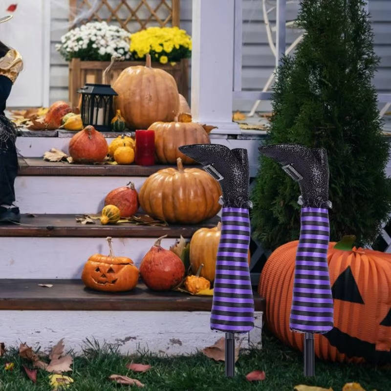 Spooky Legs Halloween Yard Decor