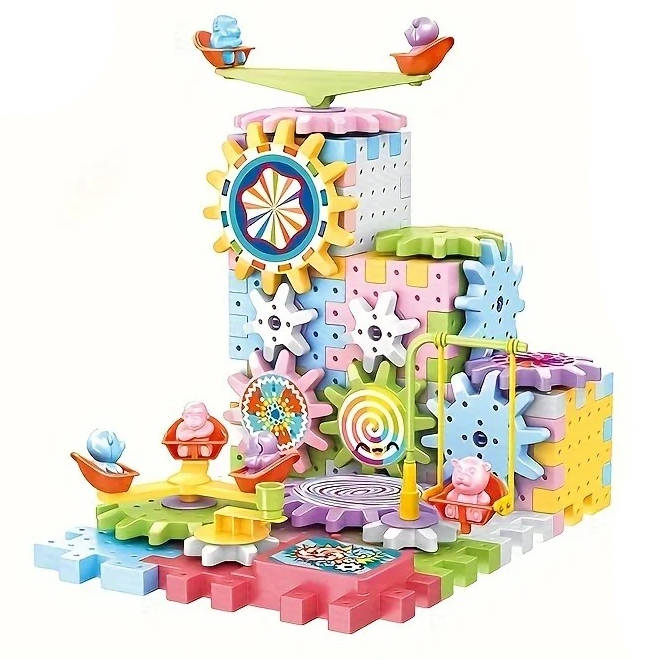 263-Piece Dynamic Building Set for Creative Kids