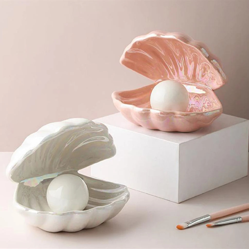 Seashell-Inspired LED Glow Lamp for Cozy Ambiance