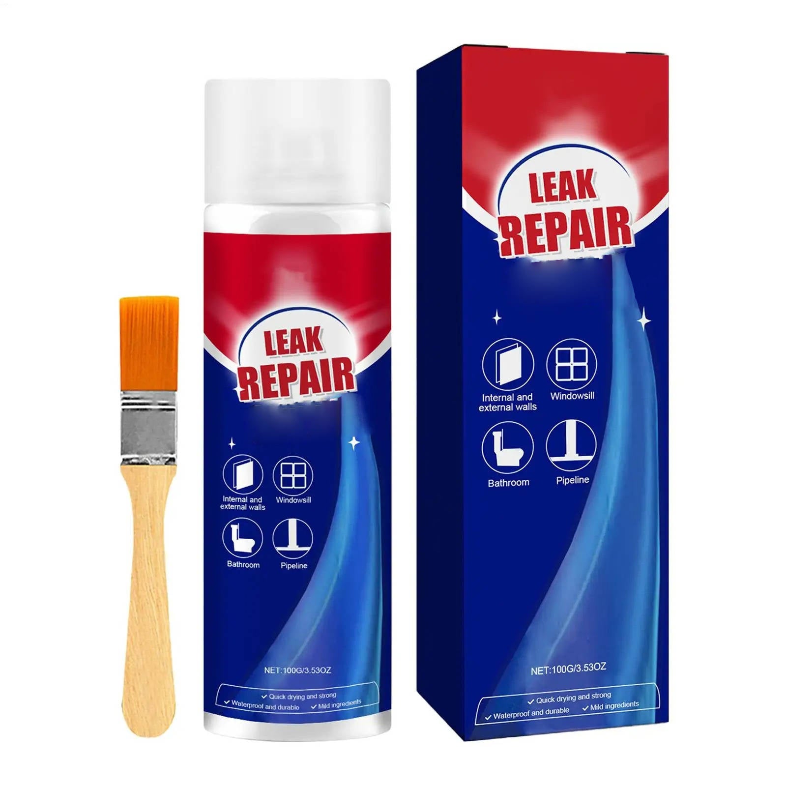 Ultimate Leak Stopper: Waterproof Sealant Spray Duo
