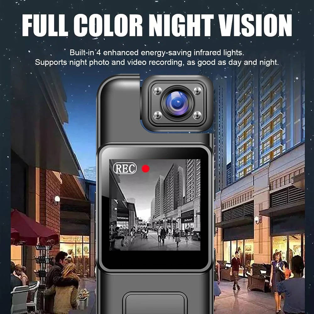 Compact 4K Wireless Body Cam for Everyday Use