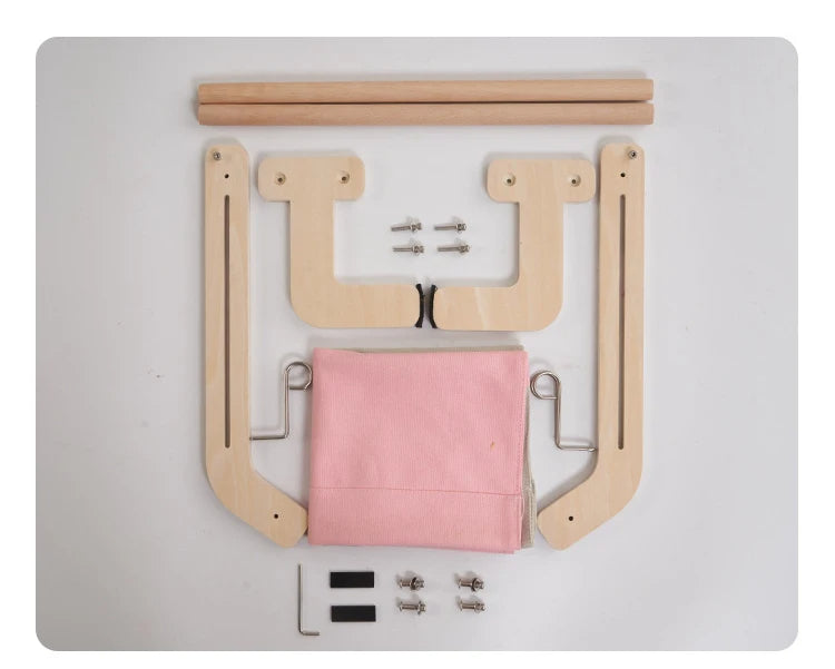 Chic Cat Lounger with Wooden Frame for Ultimate Comfort
