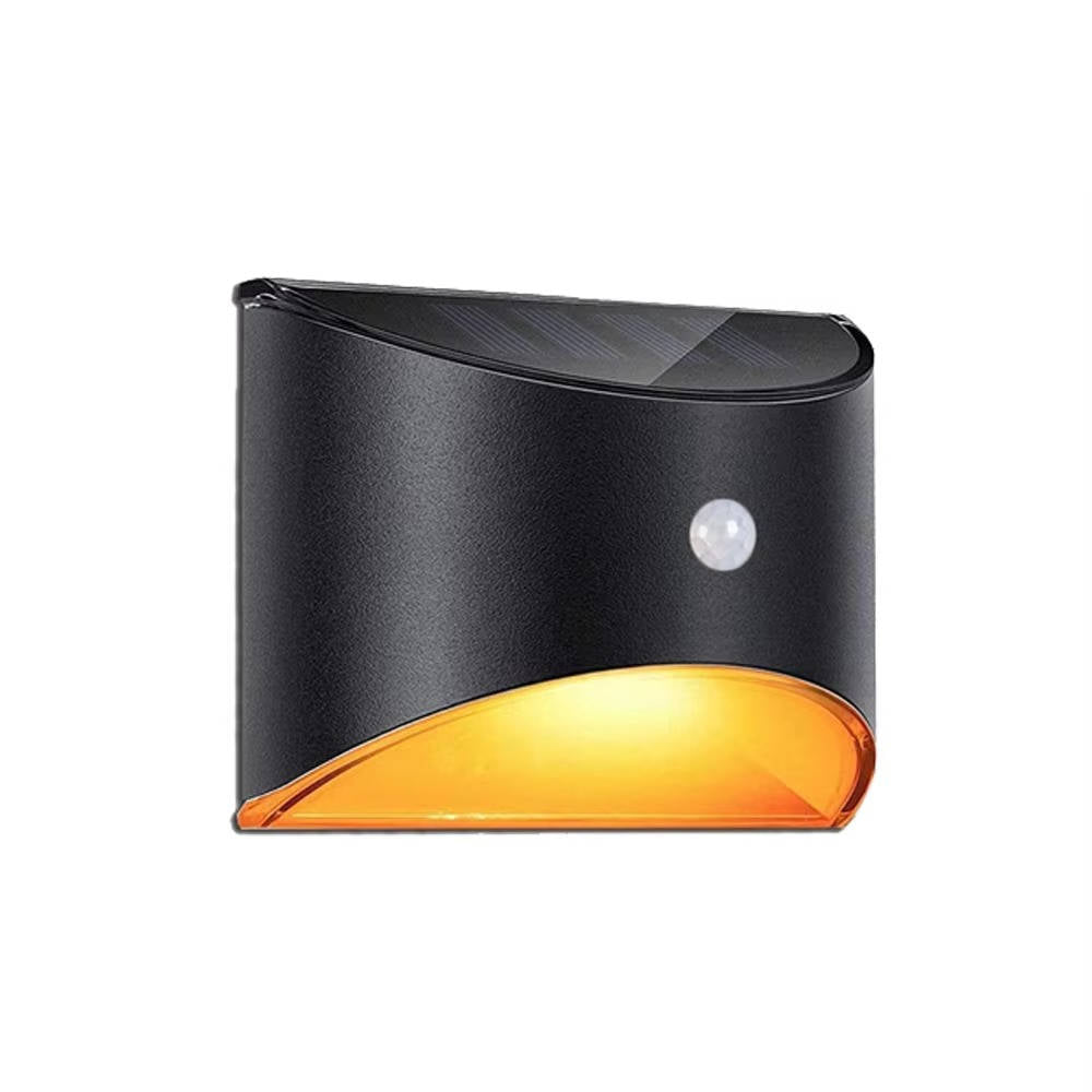 Solar-Powered Outdoor Step Lights with Motion Detection