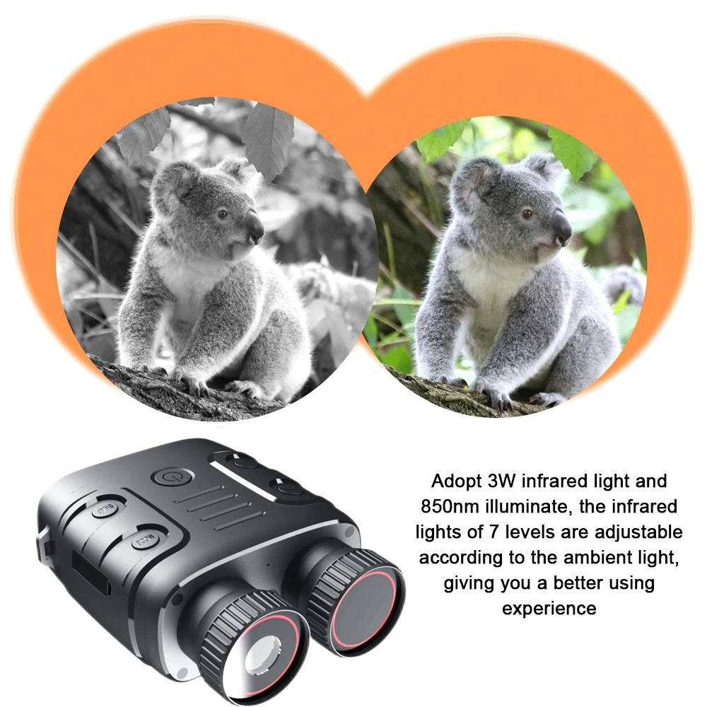 Ultra HD Night Observation Binoculars with Camera