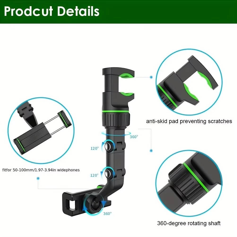 Versatile Car Phone Mount for Hands-Free Convenience